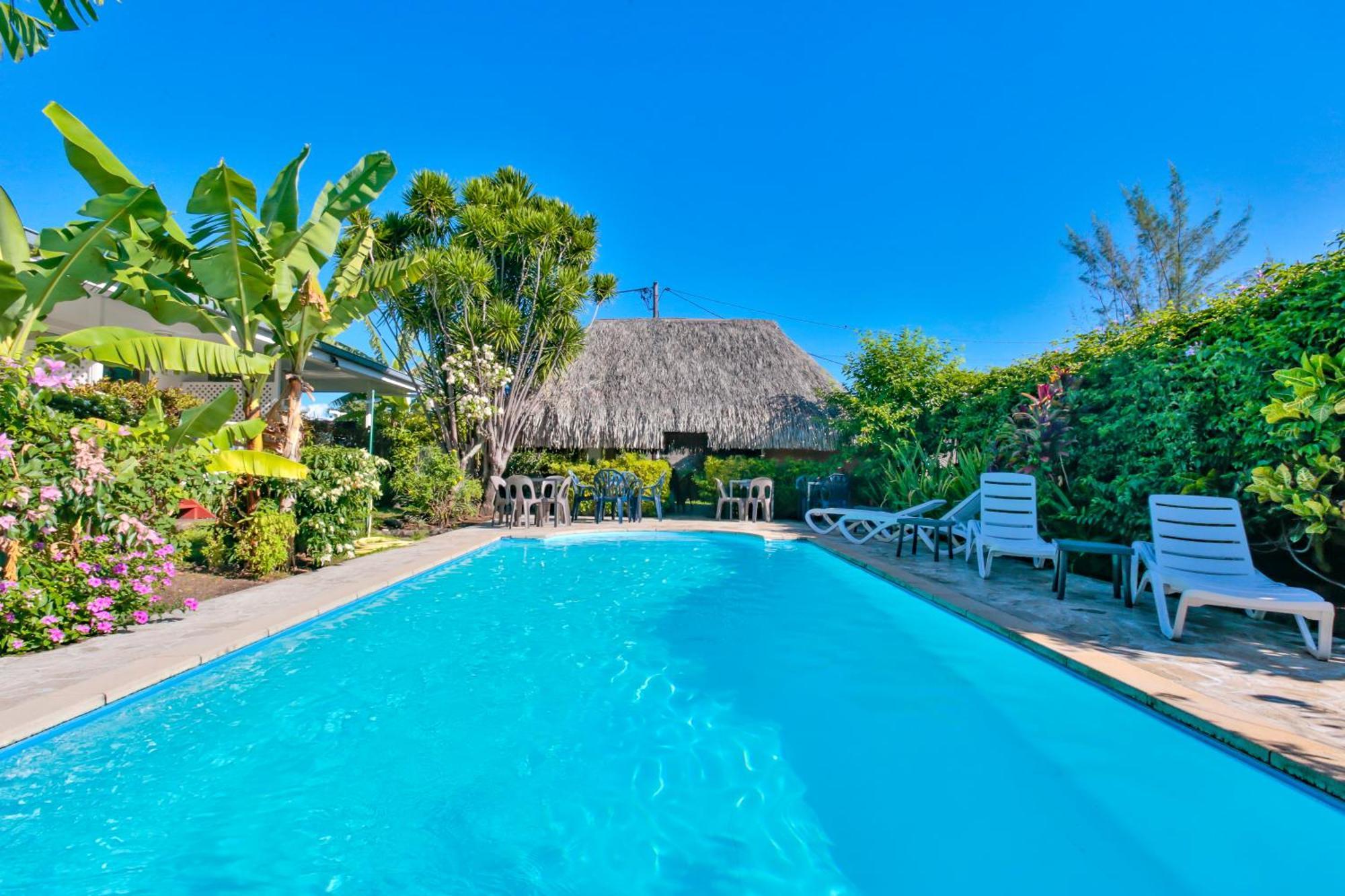 Pension De La Plage Punaauia (Tahiti) Exterior foto